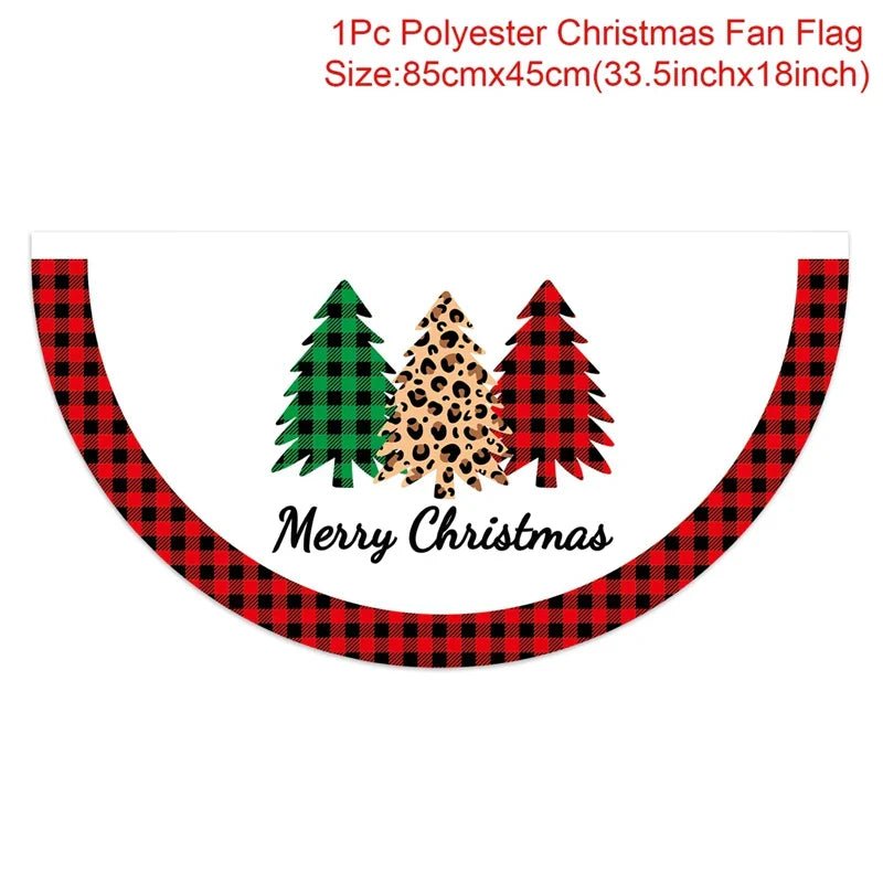 Merry Christmas Garden Flag - Cake Pops Parties