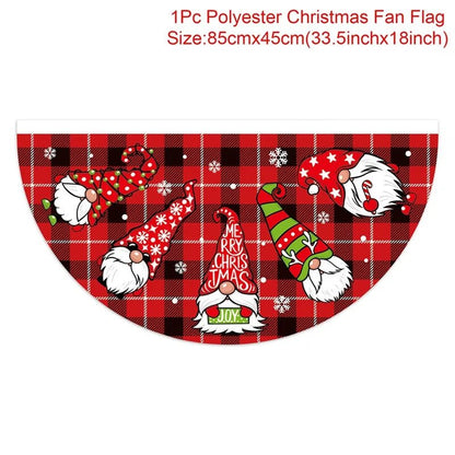 Merry Christmas Garden Flag - Cake Pops Parties
