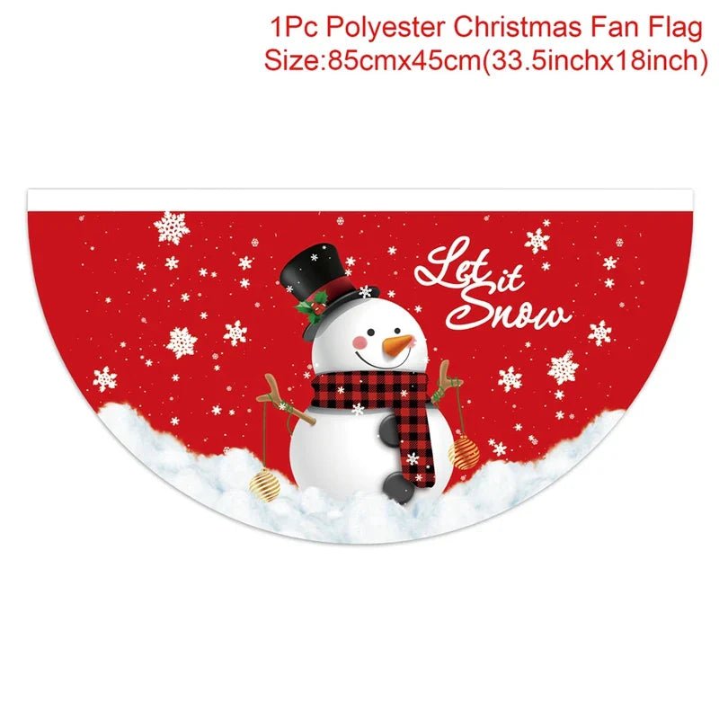 Merry Christmas Garden Flag - Cake Pops Parties