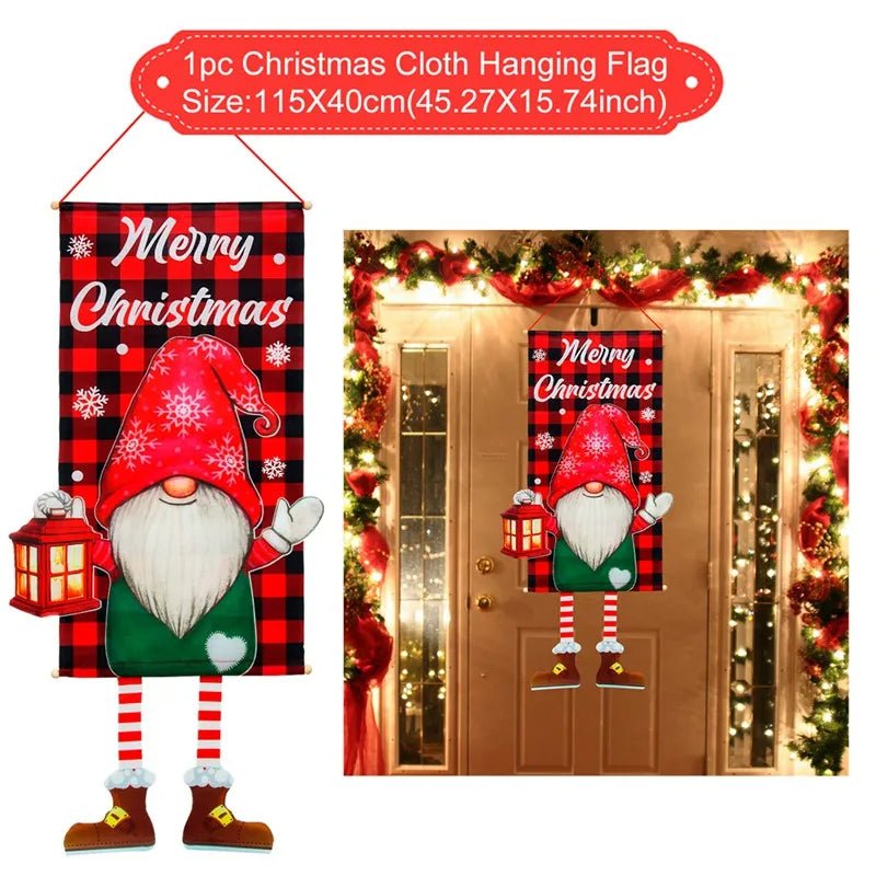 Merry Christmas Garden Flag - Cake Pops Parties