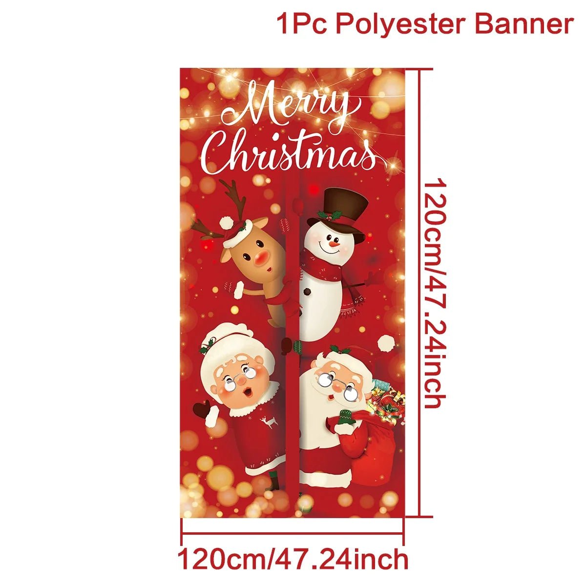 Merry Christmas Garden Flag - Cake Pops Parties