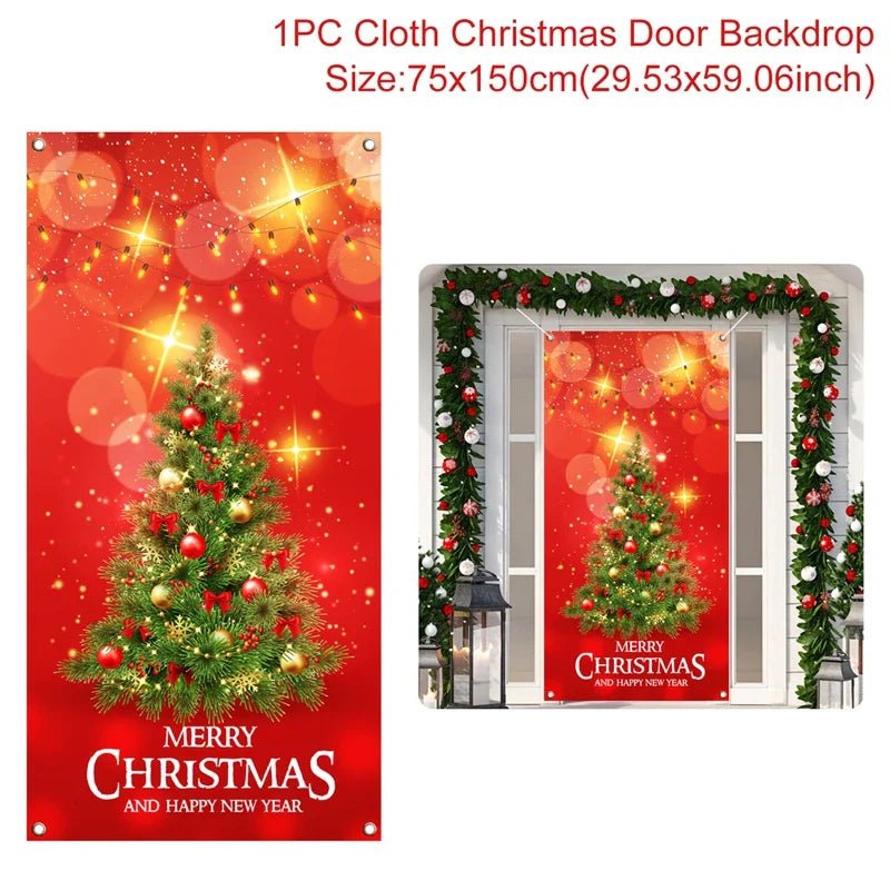 Merry Christmas Garden Flag - Cake Pops Parties
