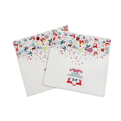 Merry Christmas Napkin Set - Cake Pops Parties
