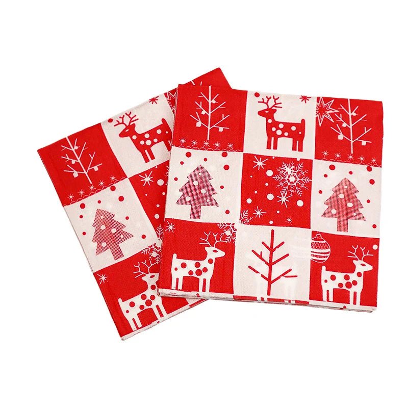 Merry Christmas Napkin Set - Cake Pops Parties