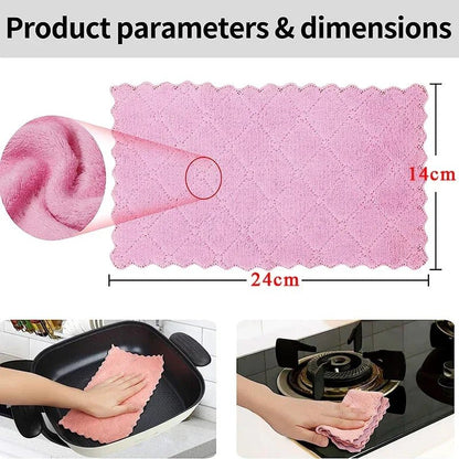 Microfiber Kitchen Cleaning Towels - Absorbent & Non - Stick - Cake Pops Parties