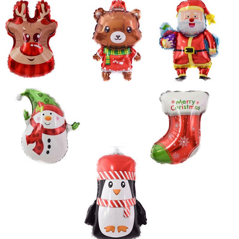 Mini Christmas Snowman Balloons - Cake Pops Parties