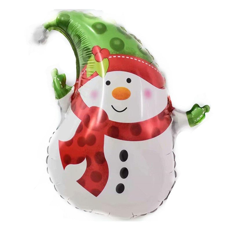 Mini Christmas Snowman Balloons - Cake Pops Parties