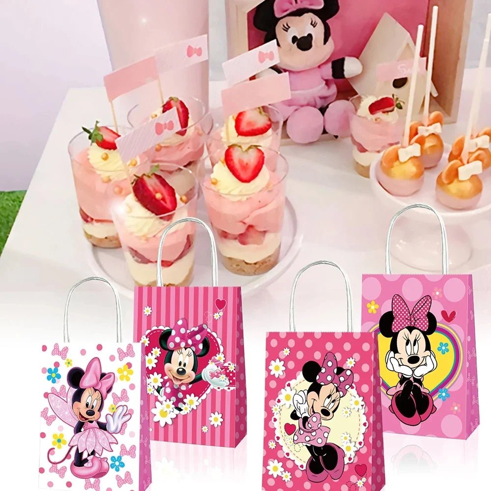 Minnie Mouse Gift Bags Party Decoration - Cake Pops Parties