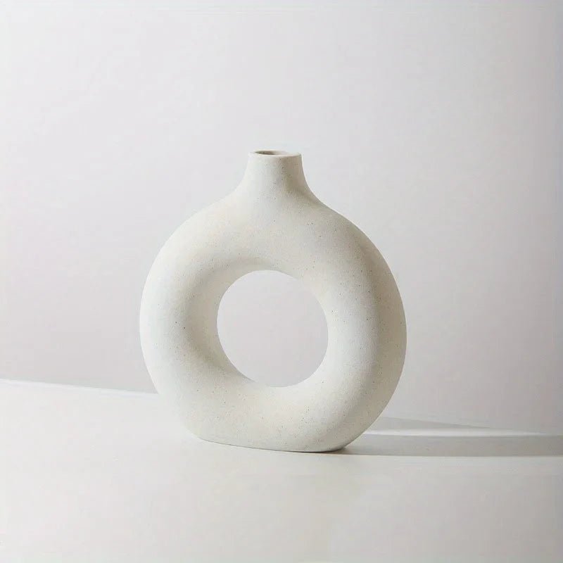 Modern Ceramic Donut Vase - Cake Pops Parties