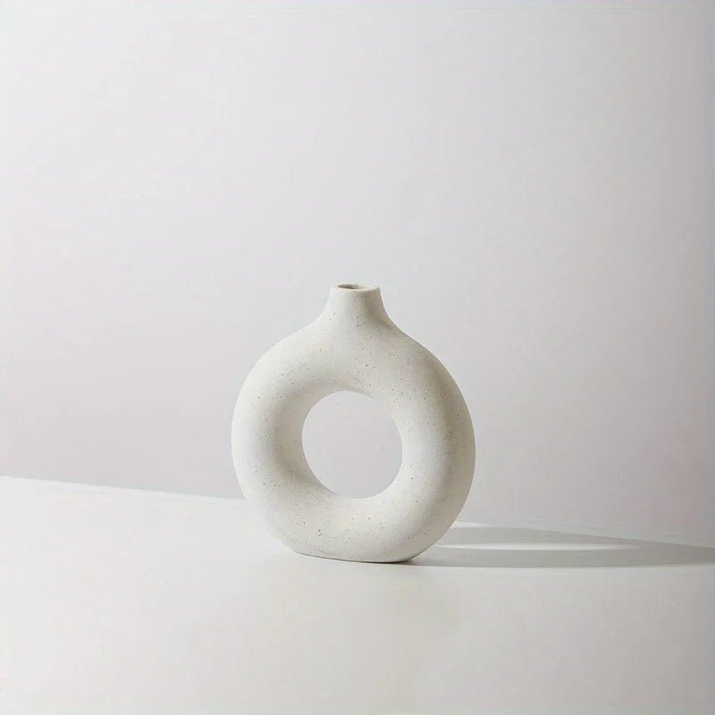 Modern Ceramic Donut Vase - Cake Pops Parties