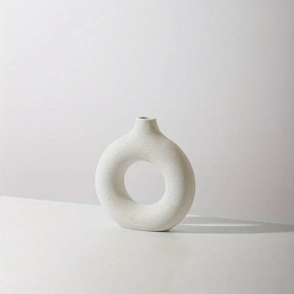 Modern Ceramic Donut Vase - Cake Pops Parties