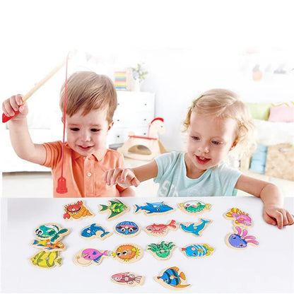 Montessori Magnetic Fishing Toy Set - Cake Pops Parties