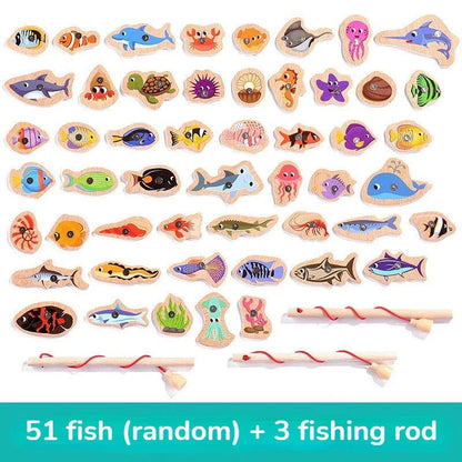 Montessori Magnetic Fishing Toy Set - Cake Pops Parties