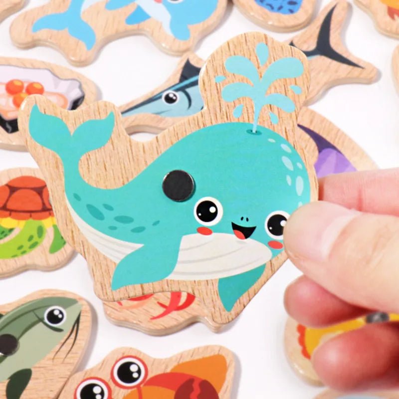 Montessori Magnetic Fishing Toy Set - Cake Pops Parties