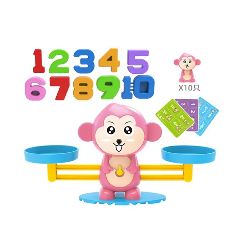 Montessori Monkey Balance Educational Toy - Cake Pops Parties
