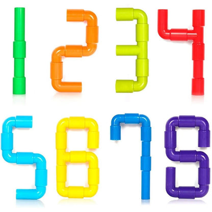 Montessori Water Pipe Building Blocks Toy - Cake Pops Parties