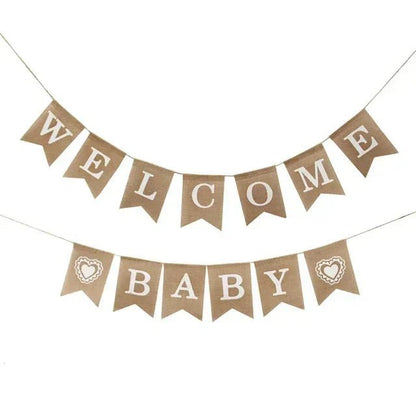 Mr. & Mrs. Just Married Burlap Bunting - Cake Pops Parties