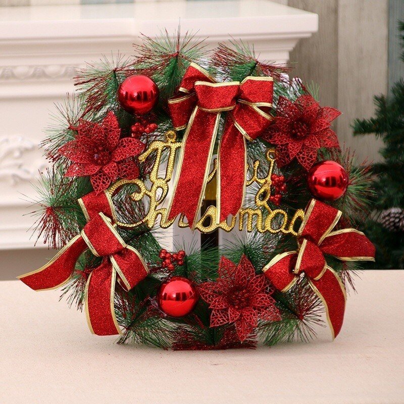 Multicolor Christmas Ornament Garland - Cake Pops Parties