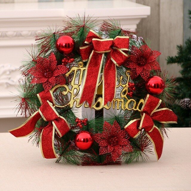 Multicolor Christmas Ornament Garland - Cake Pops Parties