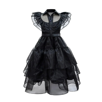 New Girls' Vestidos Mesh Party Dress - Cake Pops Parties