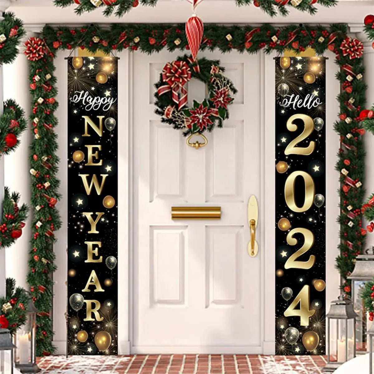 New Year Black Gold Decoration Bundle - Cake Pops Parties