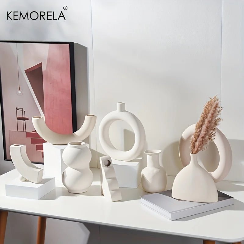 Nordic Ceramic Donut Vase - Cake Pops Parties