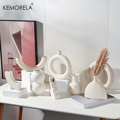 Nordic Ceramic Donut Vase - Cake Pops Parties