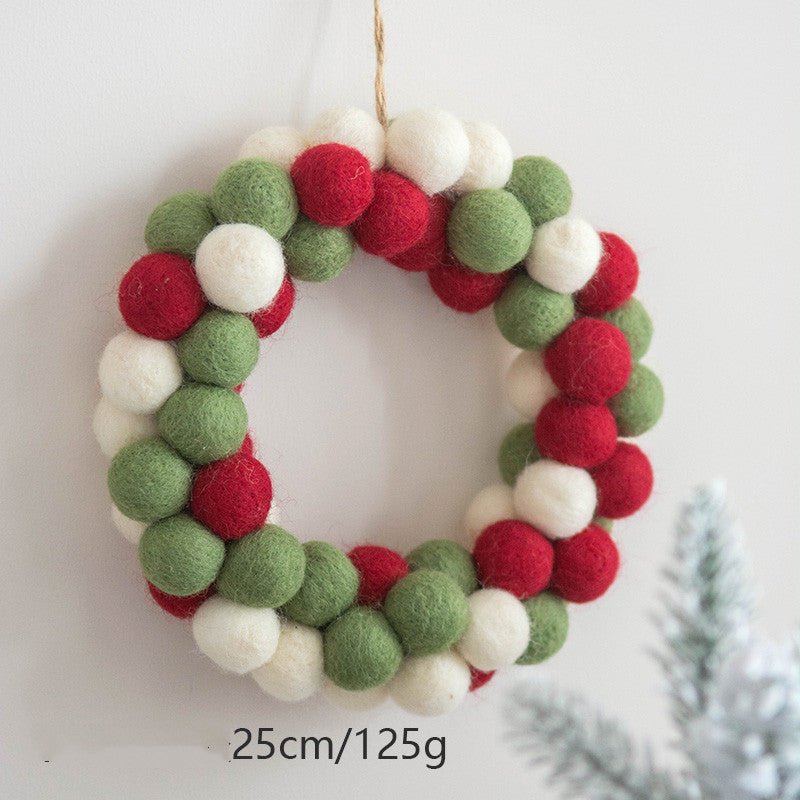 Nordic Felt Christmas Ornaments Set - Cake Pops Parties