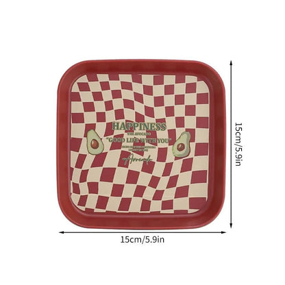 Nordic Plaid Storage Tray - Cake Pops Parties