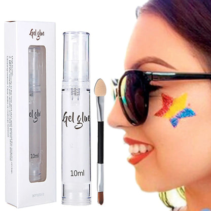 10ML Face and Body Art Glue - Long-Lasting Glitter Adhesive