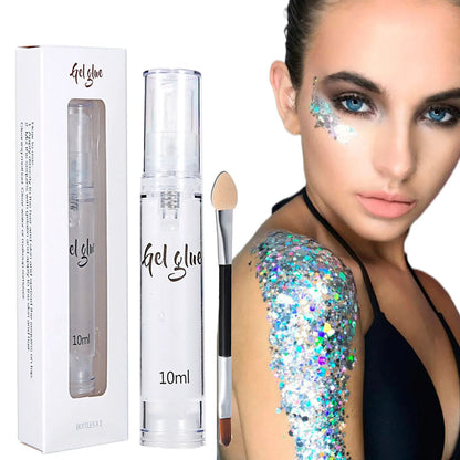 10ML Face and Body Art Glue - Long-Lasting Glitter Adhesive