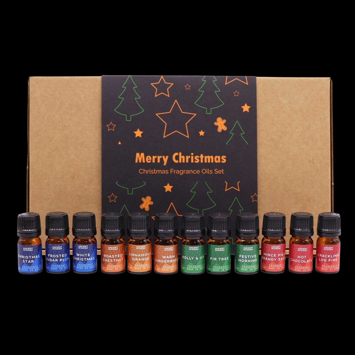Using holiday fragrance oils from the 12 Unique Holiday Fragrance Oils Set by AW Dropship UK in a diffuser for a warm festive ambiance.