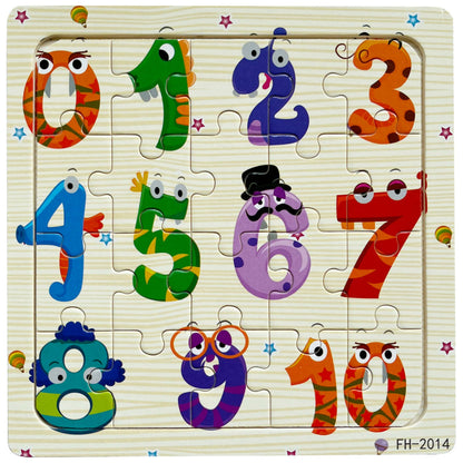Educational Cartoon Animal Puzzle - Cake Pops Parties