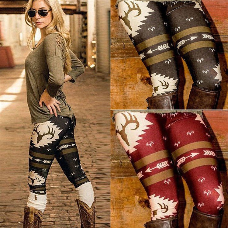 Personalized Christmas Leggings for Women - Cake Pops Parties
