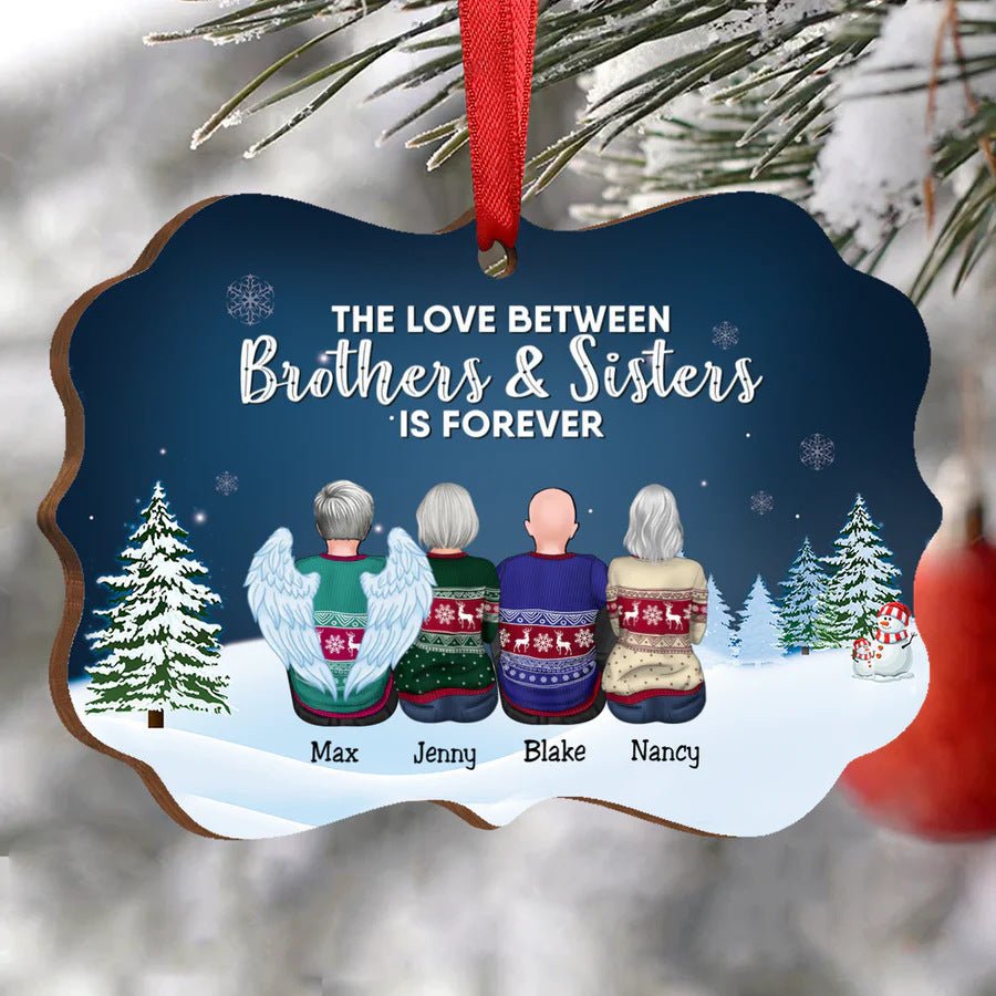 Personalized Christmas Wood Ornament - Cake Pops Parties