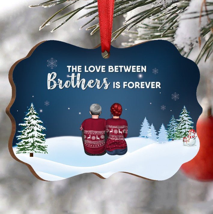 Personalized Christmas Wood Ornament - Cake Pops Parties