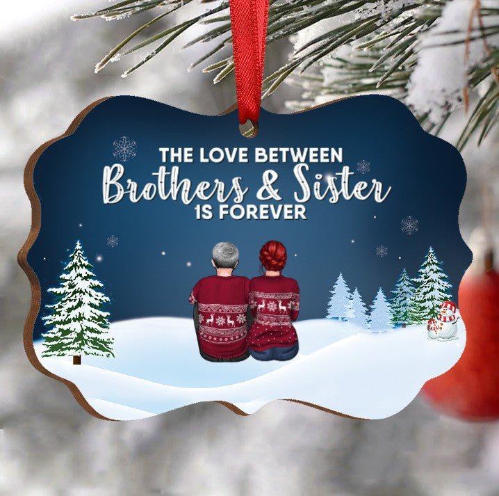Personalized Christmas Wood Ornament - Cake Pops Parties