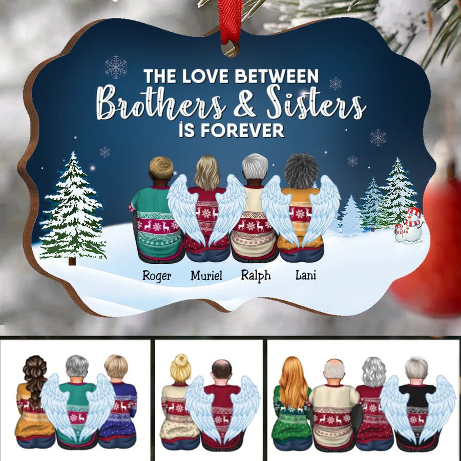 Personalized Christmas Wood Ornament - Cake Pops Parties