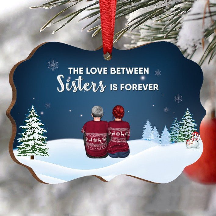Personalized Christmas Wood Ornament - Cake Pops Parties