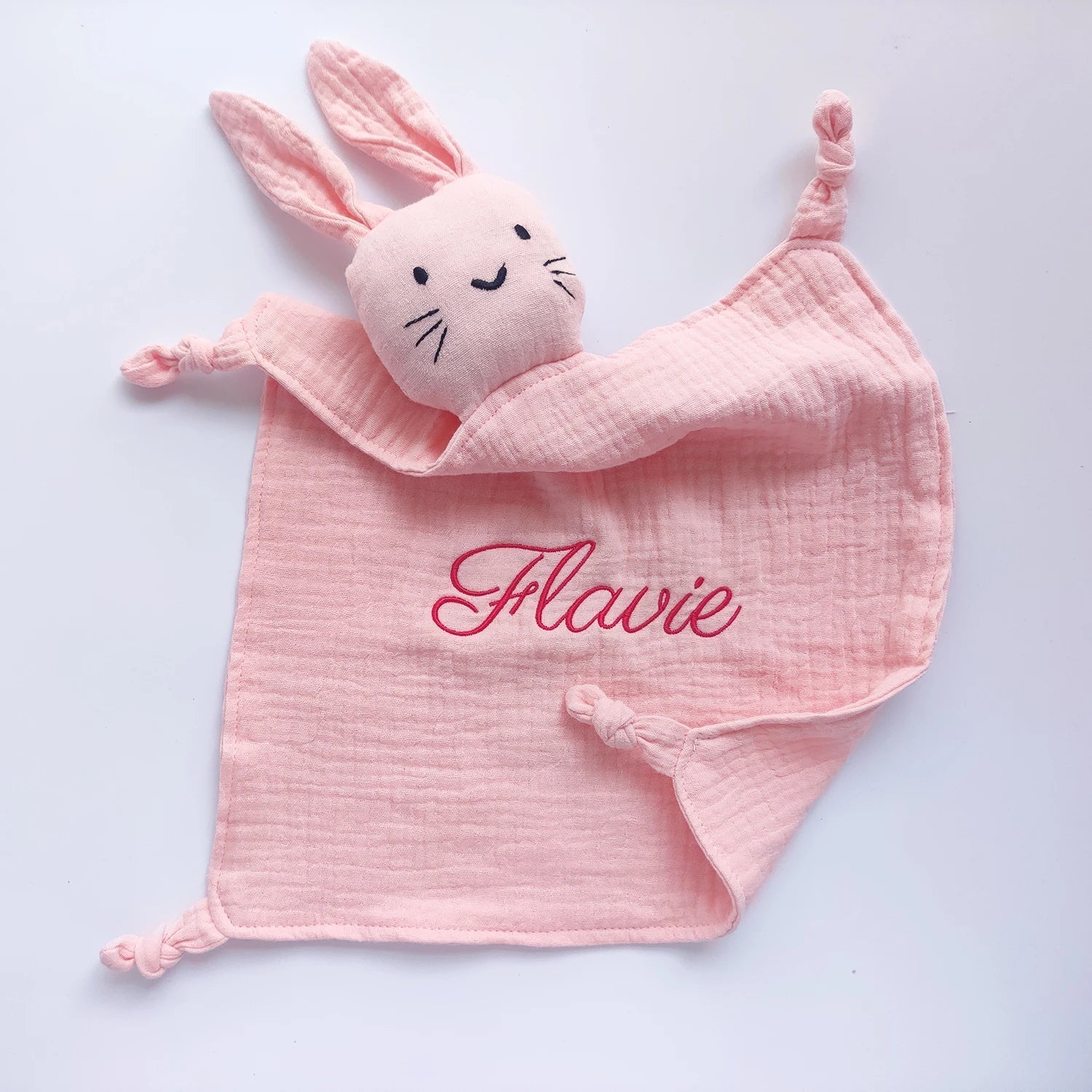 Personalized Embroidered Baby Soother Blanket - Cake Pops Parties