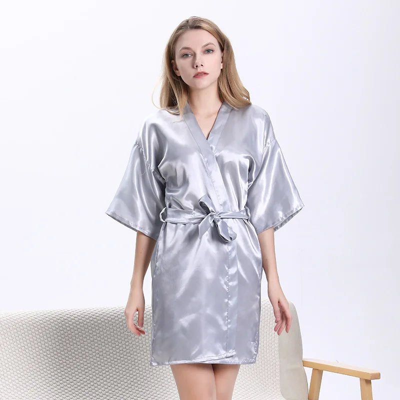 Personalized King & Queen Satin Robes Set - Cake Pops Parties