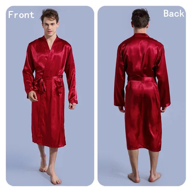 Personalized King & Queen Satin Robes Set - Cake Pops Parties