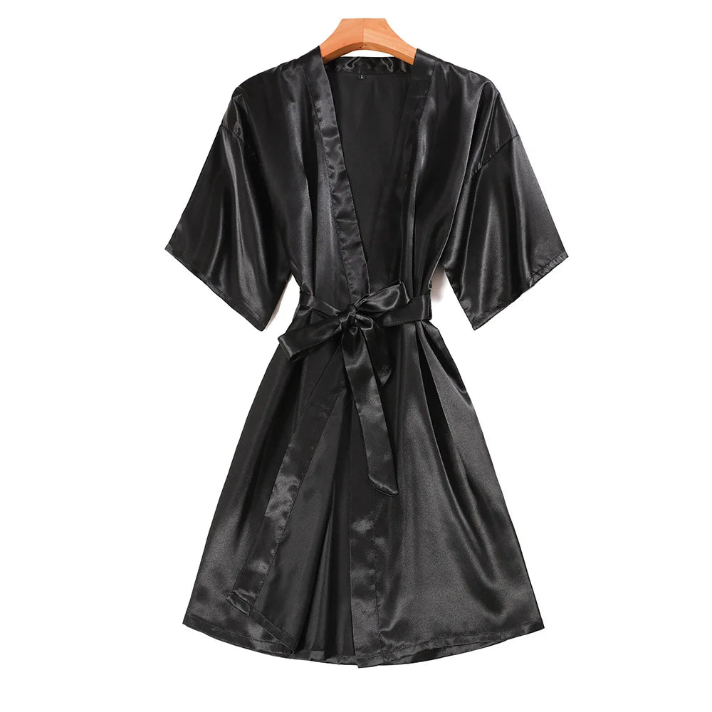 Personalized King & Queen Satin Robes Set - Cake Pops Parties