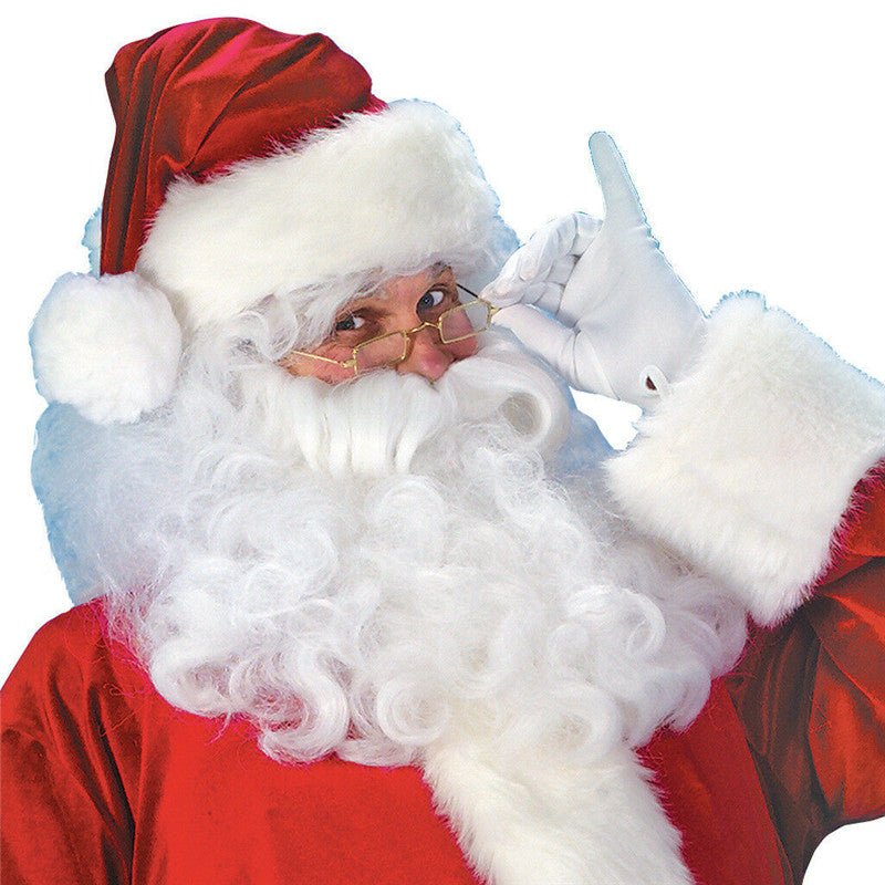 Plus Size Santa Costume - Red Christmas Carnival Cosplay - Cake Pops Parties