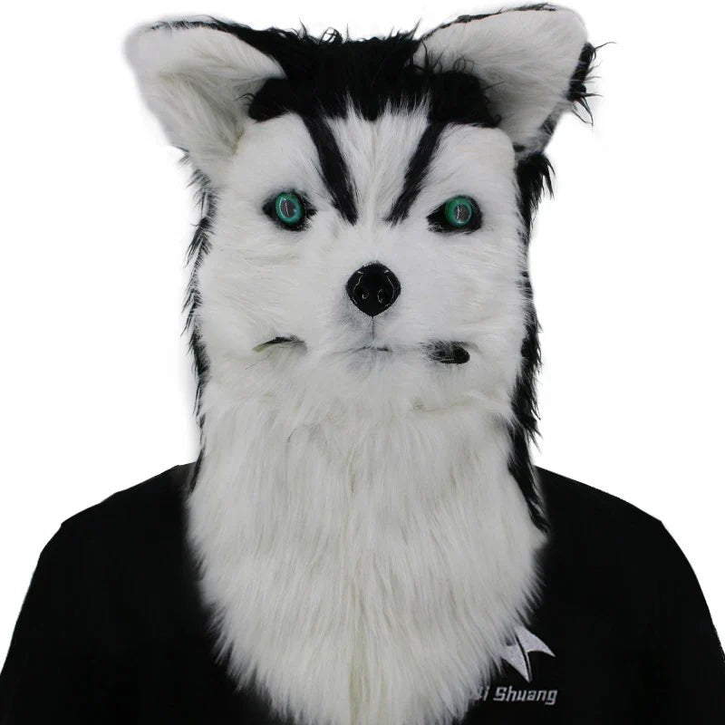 Plush Animal Head Mask Halloween Costume - Cake Pops Parties