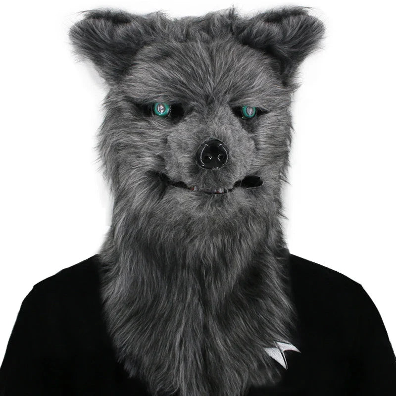 Plush Animal Head Mask Halloween Costume - Cake Pops Parties