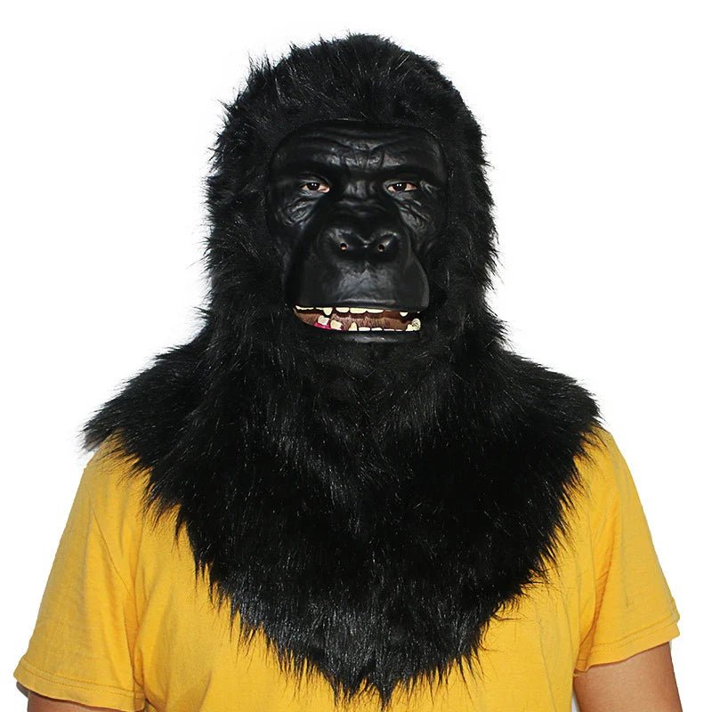 Plush Animal Head Mask Halloween Costume - Cake Pops Parties