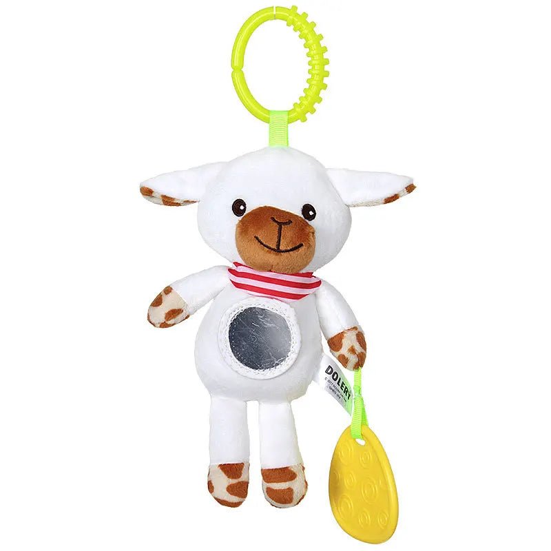 Plush Giraffe Zebra Handbell Rattles for Babies - Cake Pops Parties