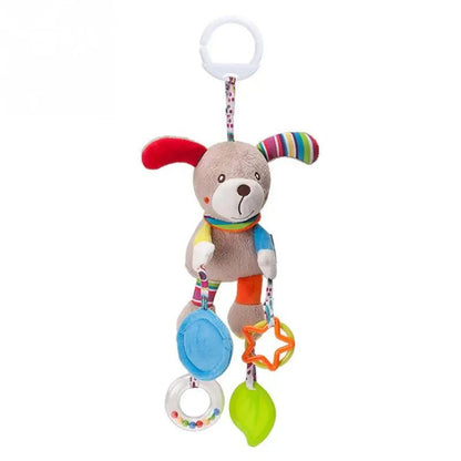 Plush Giraffe Zebra Handbell Rattles for Babies - Cake Pops Parties