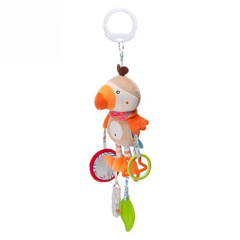 Plush Giraffe Zebra Handbell Rattles for Babies - Cake Pops Parties